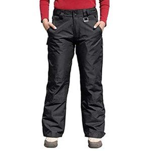 Ocean & Earth Women's 736283 Water Resistant Ski Snowboard Pants Small Black